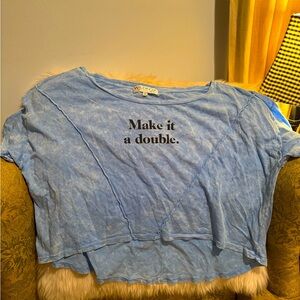 WILDFOX "Make it a double" shirt
